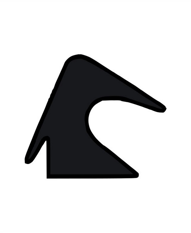 Tableau mural 'Abris 5' en laine fait main par Le Mammouth Laineux